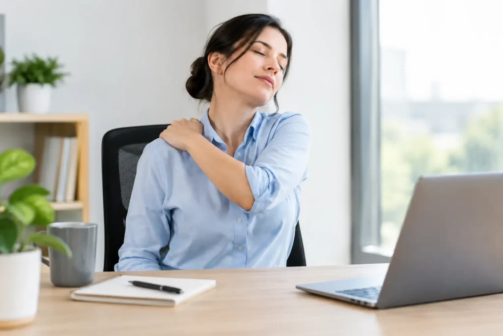How to Reduce Desk Shoulder Stiffness Daily