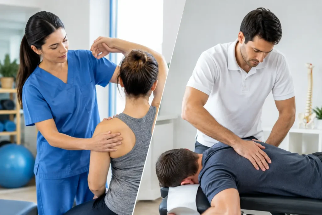 Physiotherapy Versus Chiropractic: Which Fits?